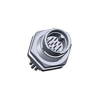 Cáp Cảm Biến / Cáp Bộ Chuyển Động X-Lok, Kích Thước Nhỏ, Kim Loại, 1.5A, 12 chân, Đầu Nối Đực, Tiếp Điểm Đực, Hình Tròn, Khóa Nhấn, Hàn, Đầu Nhận Có Cáp/Dây, Chiều Dài 150mm, IP68 Amphenol LTW ASZ-12PMMS-QC8C15