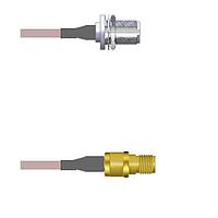 Amphenol Custom Cable Q-1Z02T0001120i RF Cable Assemblies N-SJB/SMA-SJ G178 120I