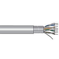 Alpha Wire 6083C SL002 Multi-Conductor Cables 24 AWG, 3 Pair Communication Cable, Shielded, 500 ft  - Slate
