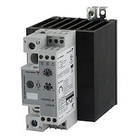 Carlo Gavazzi RGC1P23V50ED ソリッドステートリレー 1極 DINレール取付け SCR、比例制御、動作電圧 (Ue): 85 - 265 Vac (800 Vp)、定格電流 (Ie): 50 Aac、入力: 0 -10 / 0 - 5 / 1 - 5 Vdc、外部電源: 24 Vdc/Vac、内蔵過電圧保護