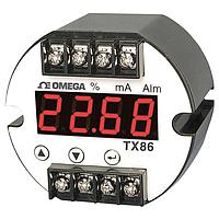 OMEGA TX86 프로그램 가능 헤드 마운트 온도 트랜스미터 (열전대용) (Thermocouple, RTD, Resistance, Potentiometer, Voltage, J, K, T, E, R, S, B, N, 0 to 260 °C)