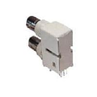 Bomar 364A2795FS Multi-Port Connectors X-2 DUAL BNC 75 OHM WT FULL SH