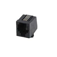 Đầu nối mô-đun / Đầu nối Ethernet 6P4C SOCKET R GÓC KHÔNG CÓ MÁI CHE KHÔNG CHỊU NHIỄU MH Connectors MHRJJ64NFRA