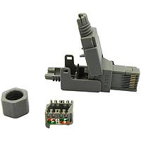 Stewart Connector SS-39300-014 Field Cat 6 Punch Down Plug  Unshielded  23-26 AWG