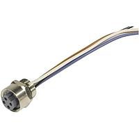 HARTING 21043162401 イーサネットケーブル / ネットワーキングケーブル 7/8" 4ピン FML ストレート レセプタクル