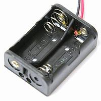 Eagle Plastic Devices 12BH521A-GR バッテリークリップ 2 "N" 6インチリード付き 黒