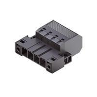 Weidmuller 1060900000 Pluggable Terminal Blocks SVF 7.62HP/02/180F SN BK BX