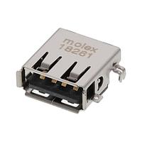 Phụ kiện USB Đầu USB Loại A Đảo Chiều SINK Molex 48258-0002