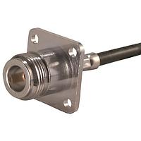 HUBER+SUHNER 25_N-50-3-7/133_NE Connectors N straight flange cable jack(f)