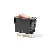 E-T-A Circuit Breakers 3120-N521-P7T1-W15DY4-20A Circuit Breakers Min Ord Qty 10.The 3120-N thermal circuit breaker/switch combination unites overcurrent protection and the function of an ON/OFF switch within a single component. The trip element is a thermal bimetal. Type 3120-N is ideally suited for overload prote