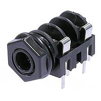 NEUTRIK NMJ4HFD3 Phone Connectors 1/4" MONO JACK SWTCH FULL THREAD NOSE