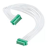 Bộ Cáp Gecko SL Hai Đầu Đực Dây Chuẩn 26 AWG 12 Chân F1 Harwin G125-FC11205F1-0090F1