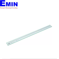 MITUTOYO 182-533-10 ເຄື່ອງມືວັດແທກແວ່ນແກ້ວທີ່ເຮັດວຽກ + ໃບຢັ້ງຢືນການກວດກາ. (0-750mm, 1mm)