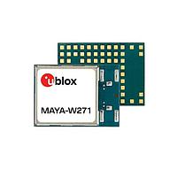 Mô-đun Dựa trên Bộ chủ IW612, 802.11ax+BT+802.15.4, 2 chân ăng-ten u-blox MAYA-W271-00B