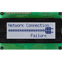 Matrix Orbital LCD2041-GW-E LCD Character Display Modules 20x4 L. Blu Txt G/Wht B/G Ext.Temp