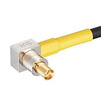 Hirose Electric KMS560LPC-SMAJ-L100(800) RF Cable Assemblies KMS-560 Right Angle Plug, floating, SMA Jack, 100mm