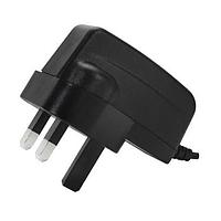 CUI Inc SWI5-12-B-P5 Fixed Plugs ac-dc, 12 Vdc, 0.5 A, SW, wall-plug, UK, P5 center pos plug, level VI