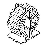 Cuộn cảm bù dòng 12A 5mH 2 dây gắn PCB dọc Schaffner RT8522-12-5M0