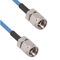 Amphenol SV Microwave 7015-2120 RF Cable Assemblies FLCA  2.92 -2.92 SP-SP 500MM