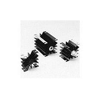 Wakefield Thermal 301N Heat Sinks Heat Sink for Dual Stud-Mount, 50.8x50.8x19.1mm, (1) 1 4 -28UNF, 0.625" Thread