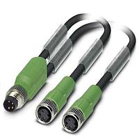 PHOENIX CONTACT 1409282 Sensor Cables / Actuator Cables SAC-3-M8Y/0,15- PUR/3M8FS-4M8FS