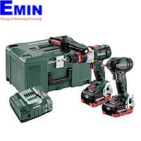 Bộ máy khoan búa + máy bắt vít không dây METABO COMBO SET 2.1.14 18 V BL LIHD (SBLTXBLQ+SSDBL)