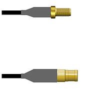 Amphenol Custom Cable Q-2Z03X0008012i RF Cable Assemblies SMA-SJ/SMB-SP RG58 12I