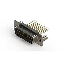 EDAC 627-M15-623-WT3 D-Sub Connectors - Standard Density Vertical Machined D-Sub Connectors