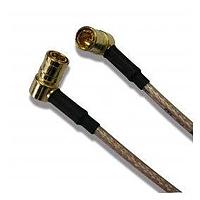 Amphenol RF 145104-08-06.00 RF Cable Assemblies SMB R/A Plug to R/A Plug RG178 6in