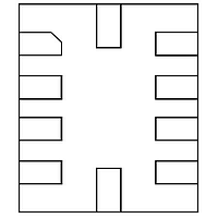 Giao diện Bộ đa chọn/Bộ tách chọn I3C Mux U-QFN2015-10 T&R 3K Diodes Incorporated PI3CSW12ZUAEX