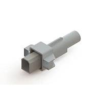 Vỏ Dây 1P 5A Đực HSNG Đen 5.0 x 5.9MM BƯỚC EDAC 567-001-000-310