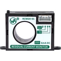 Western Automation RCM14-04 Residual Residual Current Monitor, 56mA DC/20mA AC Fault Current Detetion, UL2231, 14mm CT Aperture