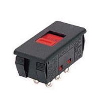 Công tắc trượt T2228E ĐEN ĐỎ 1 EN0437 TRẮNG Bulgin T22208EAAG