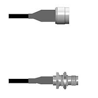 Amphenol Custom Cable Q-2I04F0003096i RF Cable Assemblies N-SP/TNC-SJB G174 96I
