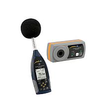 Máy đo giám sát độ ồn PCE 428-KIT-N (25-136 db (A); thiết bị hiệu chỉnh)