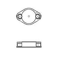 Nắp Bọc Cách Điện, TO3, UL 94 V-0 UL 492 Loại 1, Polyester Nhiệt Dẻo Aavid 8903VBG