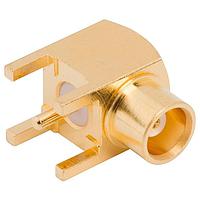 Amphenol RF 252141 ຕູ້ຕໍ່ PCB MCX R/A RECEPTACLE PCB .115 LEGS GOLD