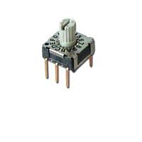 E-Switch RDMAC10S1R ロータリースイッチ 100mA 42VDC 10ポジション アローフラッシュ