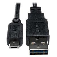 Cáp USB 2.0 6" đảo chiều A-M/5 chân Micro B-M Tripp Lite UR050-06N