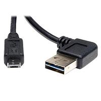 USB 2.0 3' Cáp USB 2.0 UniRvrCbl Đầu Đực Đầu Đực Micro Tripp Lite UR050-003-RA