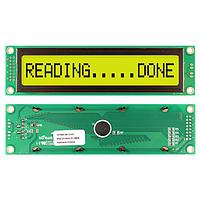 Newhaven Display NHD-0116GZ-FL-GBW ມູດູນຈະລະບົບ LCD ຕົວອັກສອນ STN- ສີເຫຼືອງຂາວ Transfl 151.0 x 40.0