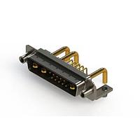 Đầu nối D-Sub tiếp xúc hỗn hợp Đầu nối D-Sub kết hợp nguồn góc phải EDAC 629-13W3650-2TD