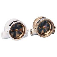 OMEGA FPR115 視覚表示およびスイッチまたはパルス出力付き流量センサー (30 GPM, 3/4 in, NPT Female)