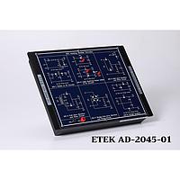 ETEK AD-2045 아날로그 및 디지털 회로 트레이너 (9 Modules)