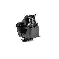 HellermannTyton 156-03003 Quick2Clamp Quick2Clamp, 0.76" - 1.42" Bundle Dia, 1-5/8" Strut Attachment, PA66HIRHSUV, Black, 25/bag