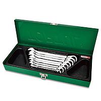 TOPTUL GBAD0802 8PCS 래칫 조합 렌치 세트