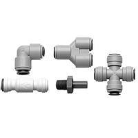 OMEGA FT-211006-S “SNAP-IN” FITTINGS FOR FLEXIBLE AND COPPER TUBING (5/16 in, Push Connect, 3/16 in, Push Connect, Reducer, Push Connect)
