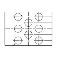 NOR Flash 32 Mbit, Điện áp rộng Vcc (1.65V đến 3.6V), -40C đến 85C, WLCSP (Cuộn băng & Cuộn), Tăng cường Hệ thống FusionHD (Đơn, Đôi, Tứ) SPI NOR flash Dialog Semiconductor AT25XE321D-UUN-T