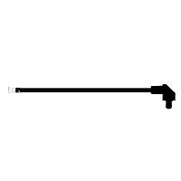 BIVAR SZR1-10.00-F4PGN Flexible Light Pipes with LEDs 10 Inch, Black Fiber, Green Lens