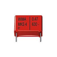 WIMA MKS4F041504J00JD00 メタライズドポリエステル（PET）コンデンサ MKS 4 1.5 uF 250 VDC 9x16x18 PCM 15